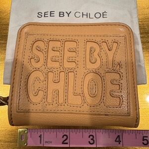See By Chloe pink Leather wallet